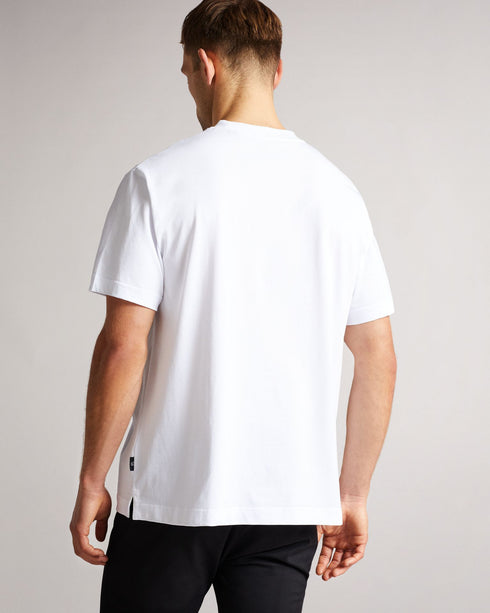 HUTTONN-Tops-SS Flower Printed T-Shirt- Ted Baker Romania